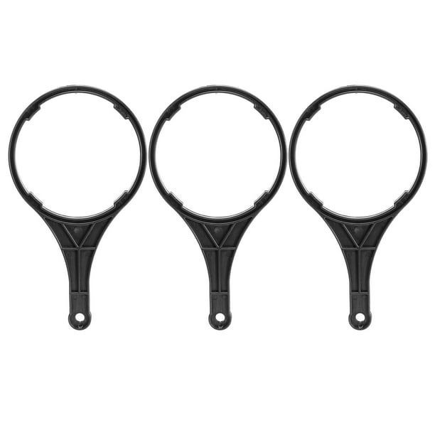 EeaseMX Llave de alojamiento de filtro de agua 3PCS Llave de llaves de plástico