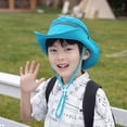 thumbnail image 4 of 2 uds sombrero para el sol para bebé playa protección transpirable niños niñas gorra de juego de verano al aire libre, 4 of 5