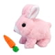 thumbnail image 1 of Juguetes de conejito con zanahoria que habla juguetes de peluche simulación de conejo de juguete para Pascua JShteea El nuevo, 1 of 9