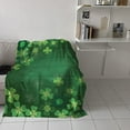 thumbnail image 4 of Yibo Fall Floral Leaves Blanket Flannel Soft and Comfortable Anti-static Bed Sofa Blanket, 4 of 7