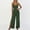 Army Green#2, variant on LEBONYARD Rompers,Women's V-Neck Jumpsuit with Adjustable Straps Side Slits and Pockets Khaki S