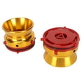 thumbnail image 2 of 1 par de adaptadores de buje NAB, abridor de cinta de carrete a carrete de aluminio pulido profesional para Studer ReVox para Akai para Teac Gold, 2 of 12