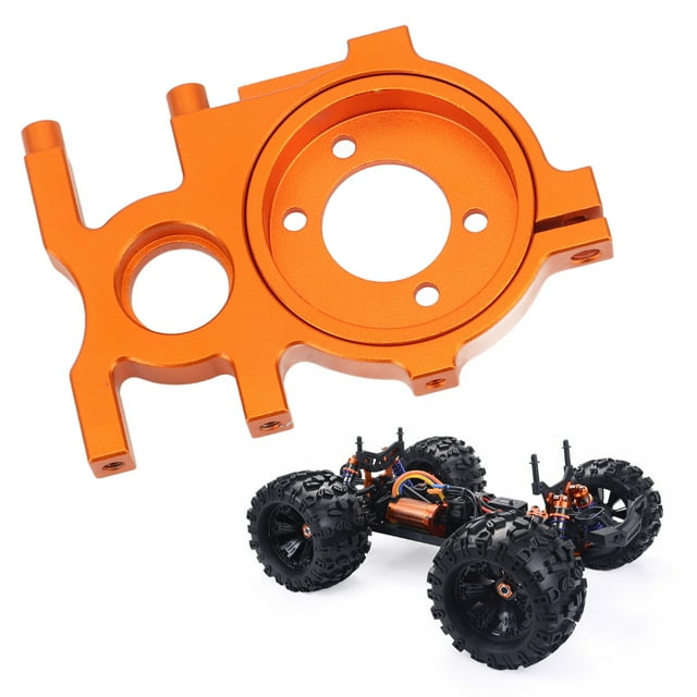 Support Moteur RC, Porte-Moteur en Métal Orange pour Voiture Télécommandée 1/8