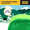 thumbnail image 4 of Sombrero Trapper South Park Kyle Broflovski en acrílico para cosplay, color verde, 4 of 6