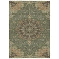 thumbnail image 2 of Addison Rugs Chantille Indoor/Outdoor Traditional Global Olive Machine Washable Rectangle Rug, 5' x 7'6", 2 of 8