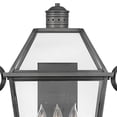 thumbnail image 4 of Hinkley Lighting 2774-Scr Nouvelle 3 Light 27" Tall Outdoor Wall Sconce - Blackened Brass, 4 of 6