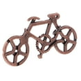 thumbnail image 2 of guohui 5xBicycle Lock Metal Puzzle Brain Teaser Mind Game Toys Steel IQ Test Magic 5 Pcs, 2 of 8
