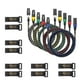 thumbnail image 1 of Cables XLR Clef Audio Labs Premium de 3,6 m macho a hembra, paquete de 5, 1 of 7