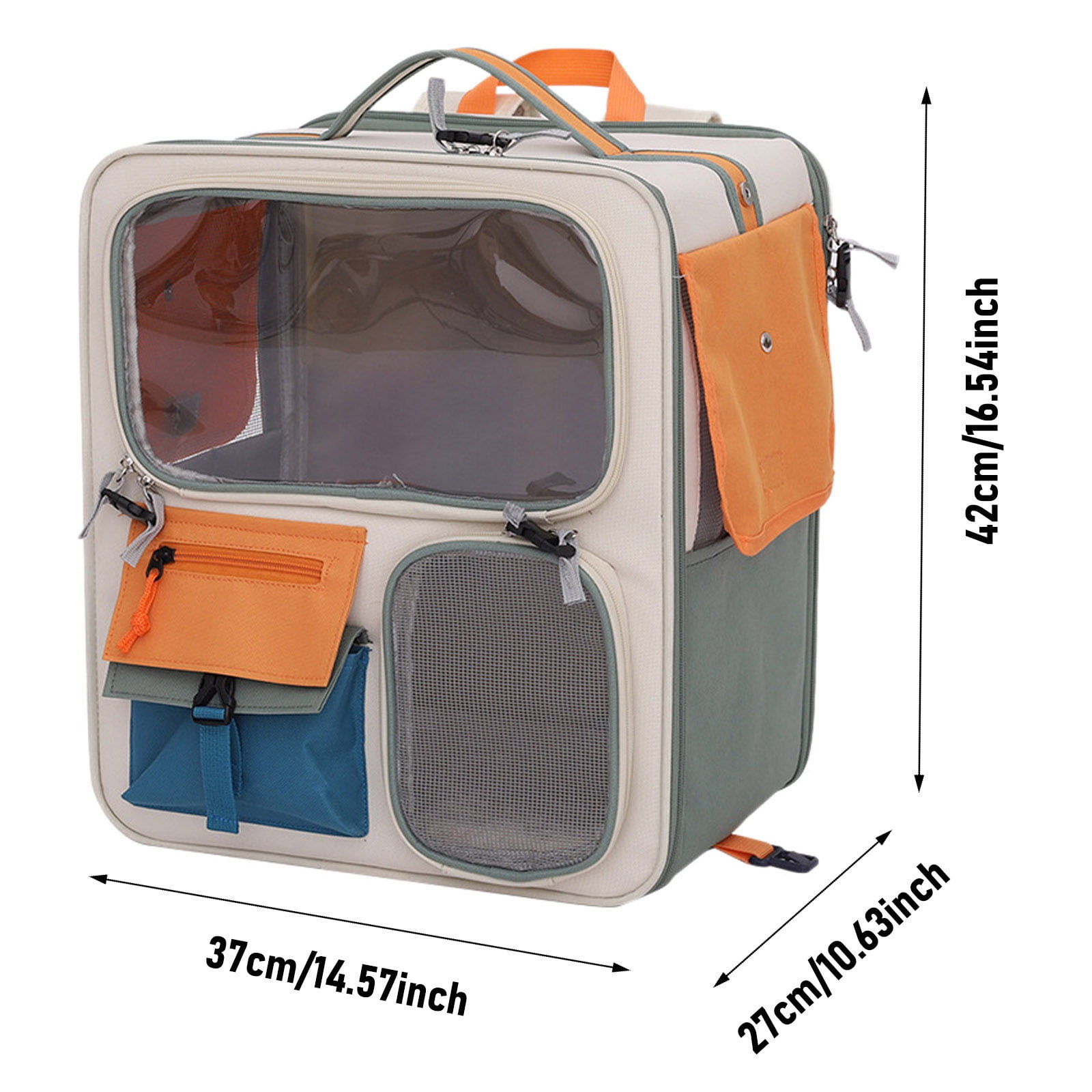 Universal Portable Pet Backpack for Small Dogs and Cats Comfortable Travel Outdoors Detachable Supplies