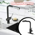 thumbnail image 2 of tredstone Easy To Clean Kitchen Faucet With Pull-out Spray Head 360 Degree Rotation Suitable For Different Black, 2 of 6