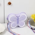 thumbnail image 4 of Jiibva Butterfly-Themed Mini Crossbody Bag, Silicone Small Purse with Colorful Strap, 4 of 7