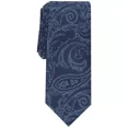 thumbnail image 1 of Alfani Men’s Rayner Paisley Tie, Navy, 1 of 1