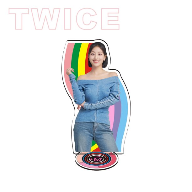 TWICE (HareHare) Nuevo Acrílico De Doble Cara Soporte Decoración De Mesa