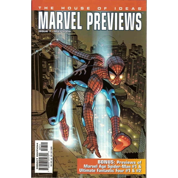Marvel Previews #7 VF ; Marvel Comic Book