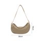 thumbnail image 2 of El bolso de hombro de cuero hecho a mano es adecuado para las citas de mujeres y los desplazamientos diarios., 2 of 5