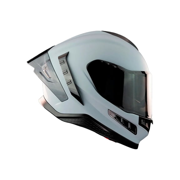 Casco Integral Para Moto Kov Ekho Solid Gris Mate