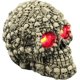 thumbnail image 1 of Luz de noche decorativa con forma de calavera luminosa LED para Halloween, con ojos iluminados por LED, para adorno (varias calaveras), 1 of 4