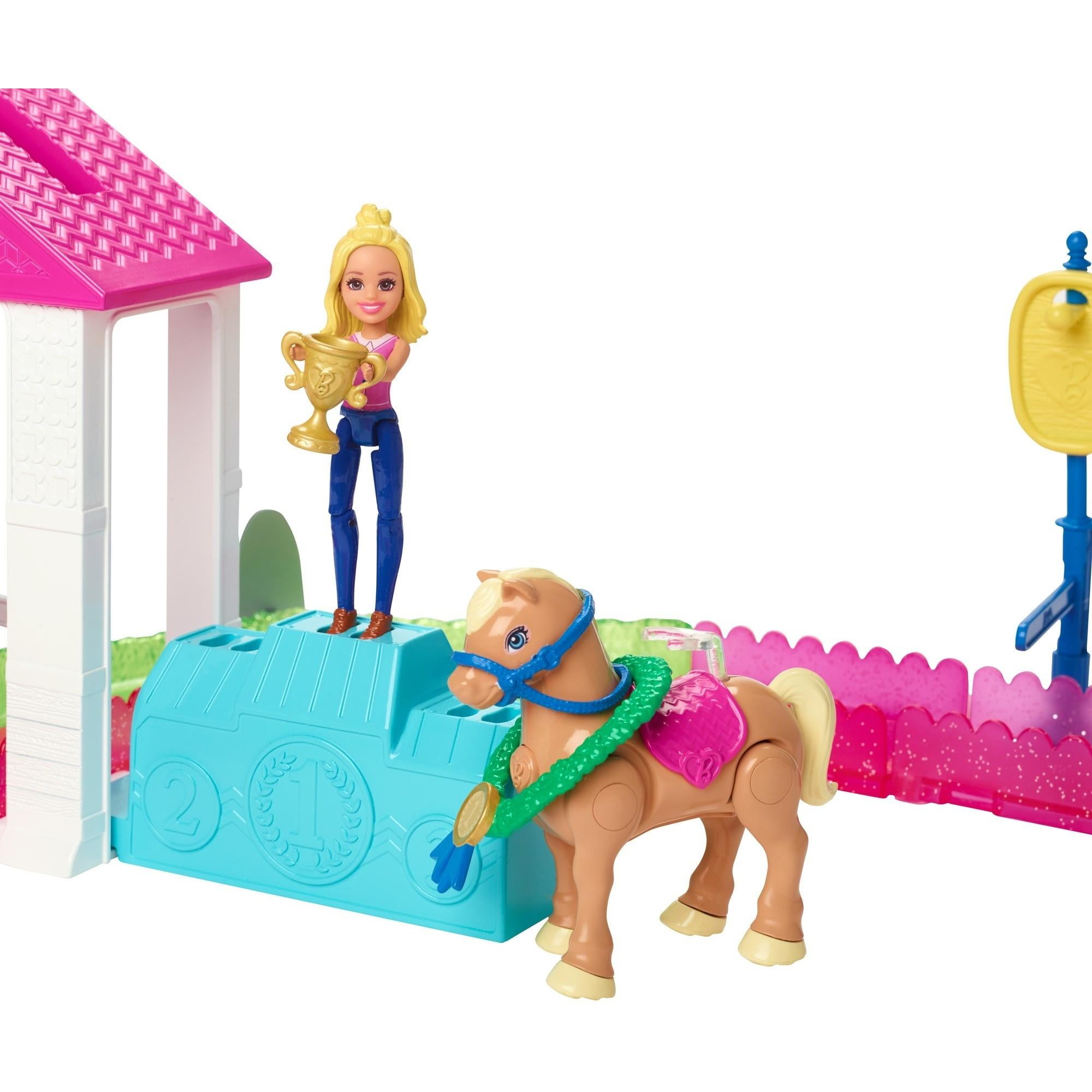 barbie on the go horse