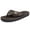 Coffee, variant on WOTTE Mens Flip Flops Comfortable Thong Sandals Lightweight Summer Beach Sandals Grey Size 8.5