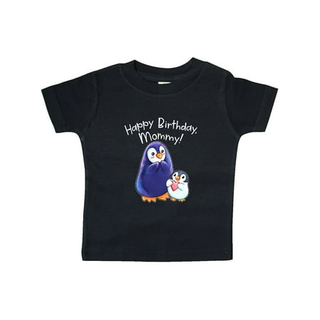 

Inktastic Happy Birthday Mommy!- Cute Penguins Gift Baby Boy or Baby Girl T-Shirt