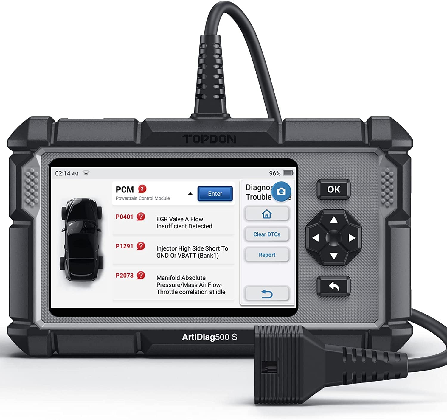 OBD2 Scanner TOPDON ArtiDiag500S Car Diagnostic Scan Tool, Engine ABS