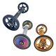 thumbnail image 4 of Barra de extensión de ruedas fáciles y s, piezas telescópicas, herramientas de montaje en bastidor de carga trasera, 76,8G para reparación de Oro Macarena Varilla de extensión Easy Wheels, 4 of 4