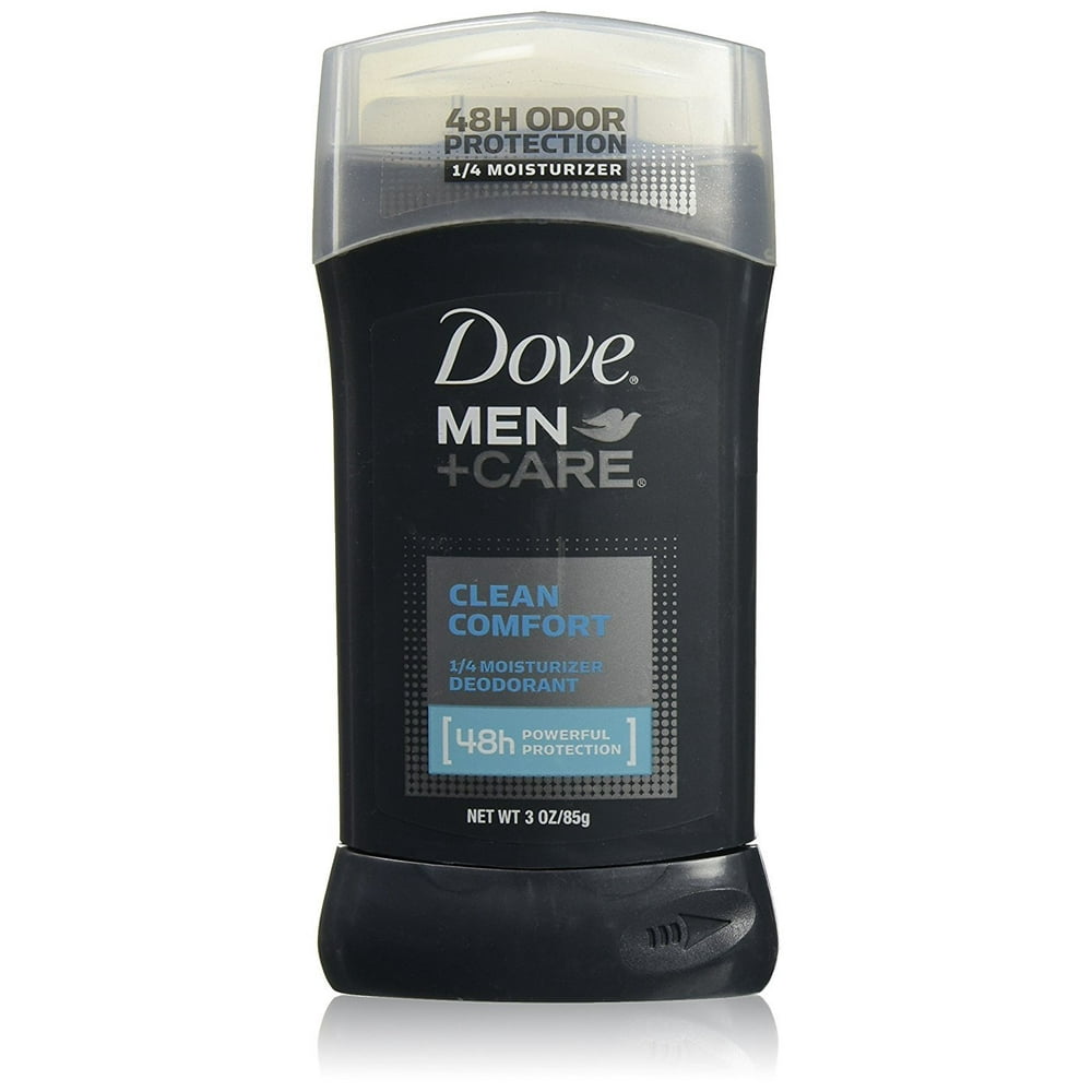 Dove Men+Care 48 Hour Odor Protection Deodorant Stick, Clean Comfort, 3 ...