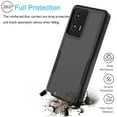 thumbnail image 4 of For Motorola Moto G Stylus 5G 2024 Case ,2 in 1 Phone Case for Moto G Stylus 5G 2024 6.7 inch ,Takfox Shockproof Heavy Duty Armor Hard Plastic & Rubber Rugged Full Body Bumper Cover -Black, 4 of 12