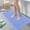 Light blue, variant on Indoor Door Mat Bathroom Rugs Mat,Bath Mats for Bathroom Floor 26.38x13.39inches Bathroom Antislip Mat Bathing Home Bath Bathroom Floor Mats Toilet Antifall Foot Mats Foot Massage