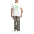 thumbnail image 5 of CafePress - No War In Ukraine Support American Ukraini Pajamas - Men's Light Loose Fit Cotton Pajama Set, 5 of 7