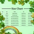 thumbnail image 3 of Ceisia Men's Trendy St. Patrick's Gift Day Print Elastic Waist Lacing Straight Casual Work Pants with Pockets, 3 of 9