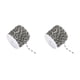 thumbnail image 3 of Moyic Cadena de cuentas de acero inoxidable resistente y duradera para hacer joyas Cadena de acero inoxidable Acero simple+negro Acero+negro 2piezas, 3 of 6