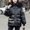 Black, variant on Paiwinds Women's Winter Cotton Jacket with Large Collar, Down Filled Long Sleeve Coat with Thick Padded Design, Outerwear for Cold Days and Maximum Warmth Protection