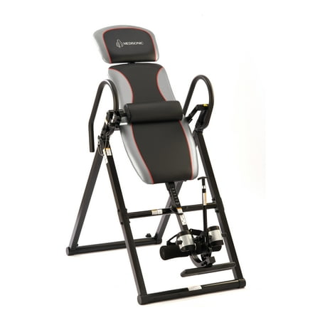 Medisonic 510100G Therapeutic Heavy Duty Steel Frame Inversion Table, 300LB Capacity