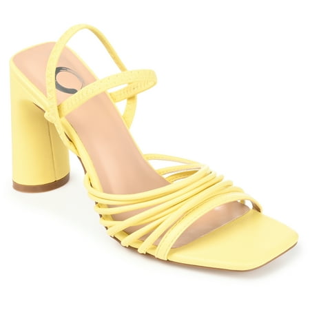 

Journee Collection Womens Hera Open Toe High Block Heel Pumps