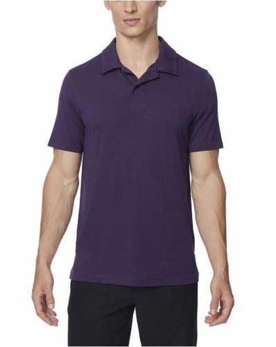 Cool Mens' Polo, Dark Plum, Medium 