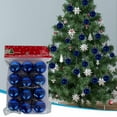 thumbnail image 2 of OAVQHLG3B 60Pcs Christmas Ball Ornaments Sequin Christmas Balls Shatterproof Christmas Tree Ornaments Glitter Christmas Ornaments Plastic Hanging Pearl Balls for Xmas Trees,Holiday Party, 2 of 9