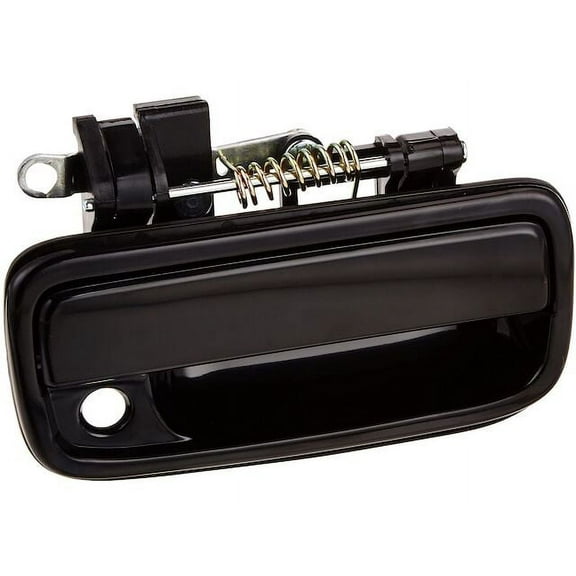 Front Right Passenger Side Outer Door Handle - Black - Paint to Match - Compatible with 1995 - 2004 Toyota Tacoma 2WD 4WD 1996 1997 1998 1999 2000 2001 2002 2003