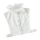 thumbnail image 4 of Blusa de Media Camisa Sunnimix Con Cuello falso desmontable para mujer blanco, 4 of 8