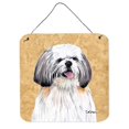 thumbnail image 1 of Shih Tzu Aluminium Metal Wall or Door Hanging Prints, 1 of 1