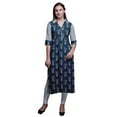 thumbnail image 1 of Bimba Rayon StraightÂ&nbsp;Straight Kurti For Women LongÂ&nbsp;KurtiÂ&nbsp;Dress Printed Indian Top, 1 of 6