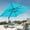 Lake Blue, variant on FLAME&SHADE 10*10FT Square Cantilever Umbrella For Your Outdoor Space – Solution-Dyed Fabric, Aluminum Frame, and Innovative 360° Rotation System,Lake Blue