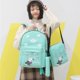 thumbnail image 3 of Mochilas para Mujer 3pcs/Set Deer Composite Backpack Women Crossbody Bag escolar (verde) Tmvgtek Para estrenar, 3 of 6