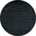 thumbnail image 1 of Ahgly Company Indoor Round Abstract Dark Slate Gray Green Abstract Area Rugs, 8' Round, 1 of 6