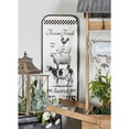 thumbnail image 2 of DecMode Indoor Black Metal Farmhouse Sign Wall Decor, 2 of 9