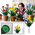 thumbnail image 1 of ¡Rebajas Sorprendentes!, Planta de metal para decoración de exteriores, decoración de jardín al aire libre, arte de patio, planta decorativa para jardín, regalo de jardín Akmoler, 1 of 9