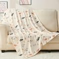 thumbnail image 2 of ladea Throw Blanket Cute Soft Aesthetic Fleece Blanket for Kids Girls Boys Teens Cozy Blanket for Bed Couch Camping (Cat, Throw(50"x60")), 2 of 6