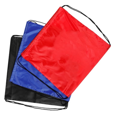PENIKOKO Large Capacity Sports Drawstring Backpack 3pcs Set Oxford Cloth for Basketball Soccer Volleyball