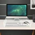 Miumaeov Monitor Stand Riser Desk Organizer with Storage Space