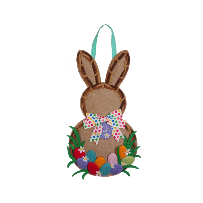 Easter Bunny Wreath Door Décor